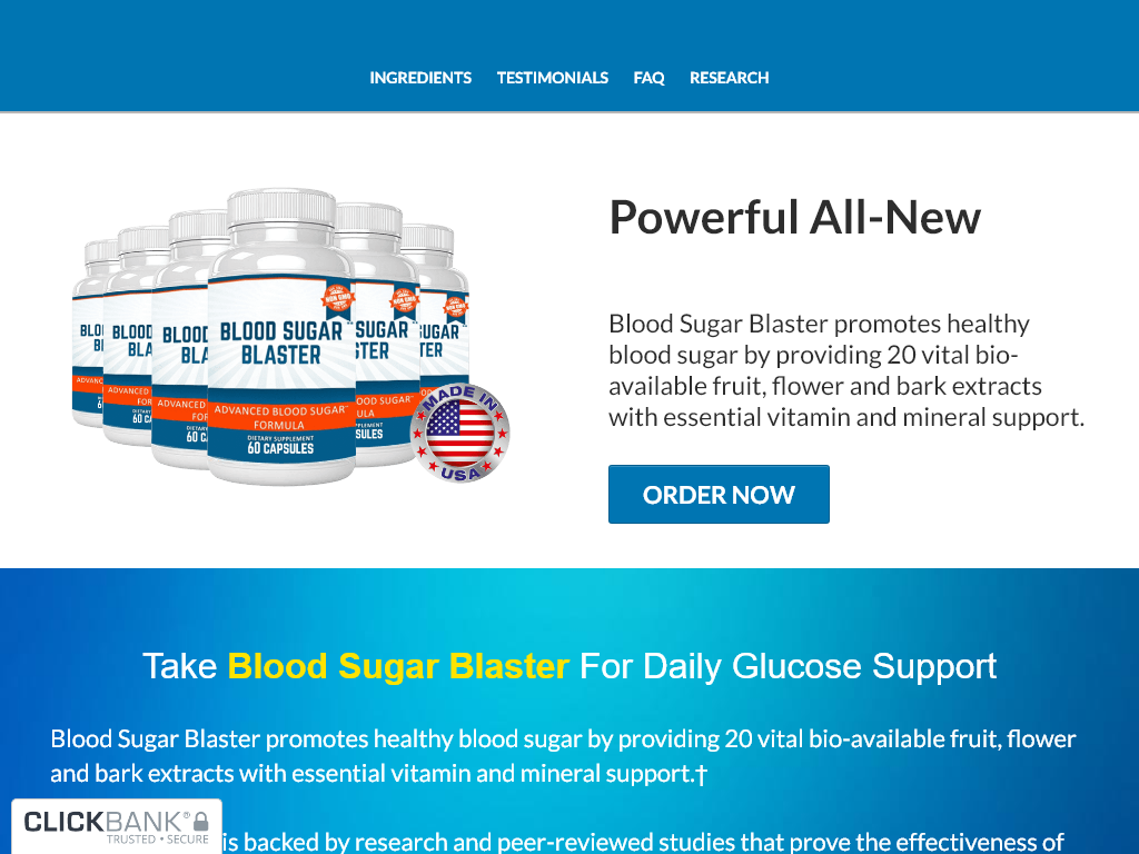 Blood Sugar Blaster Review