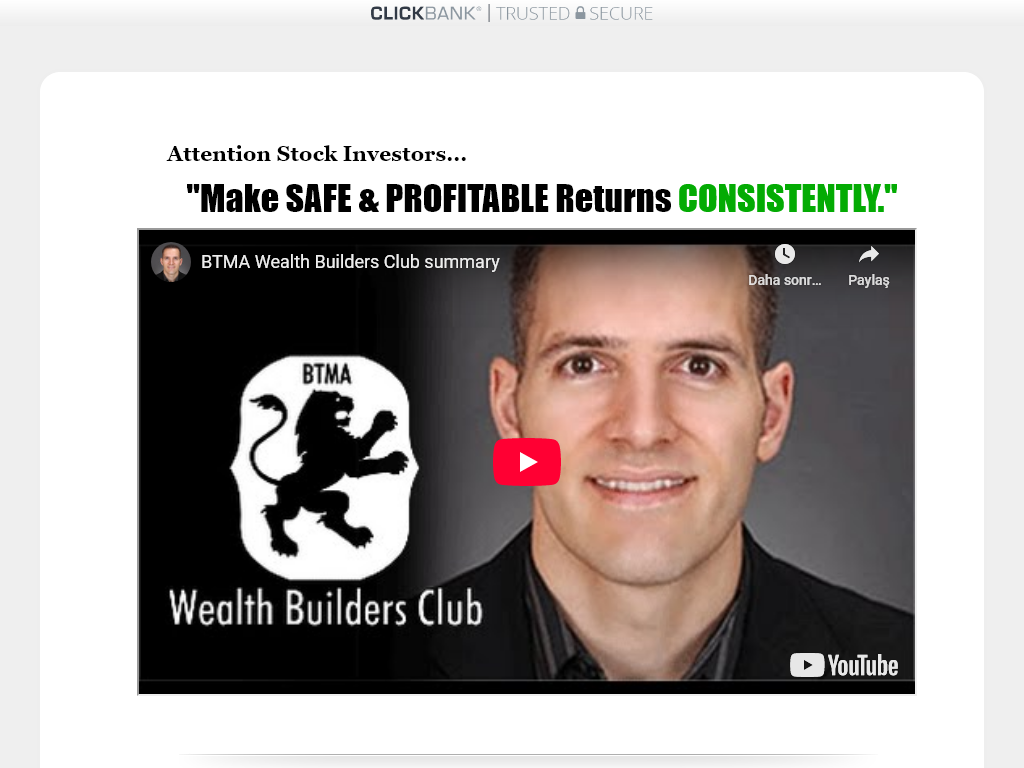 Wealth Builders Club Review