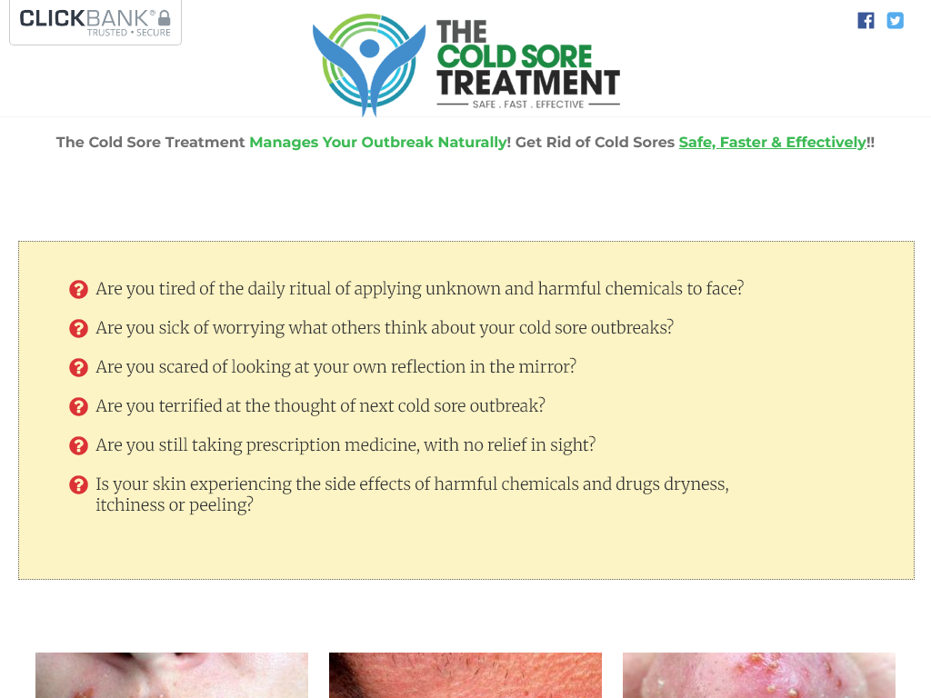 Cold Sore Treatment Review