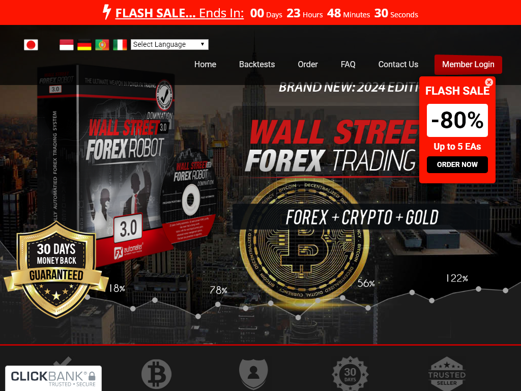 WallStreet Forex Robot 3.0 Review