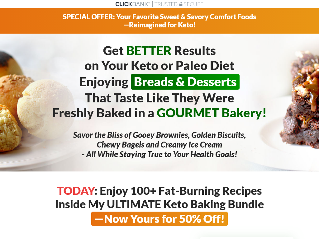Keto Breads & Keto Desserts Review