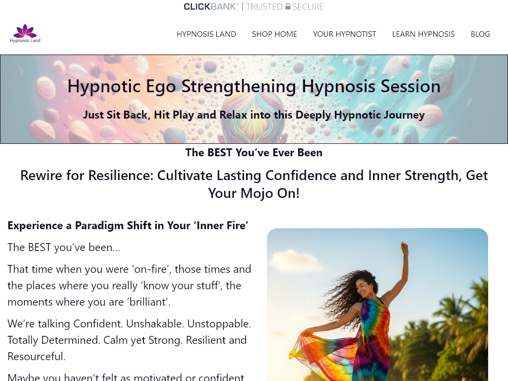 Hypnotic Ego Strengthening Hypnosis Review