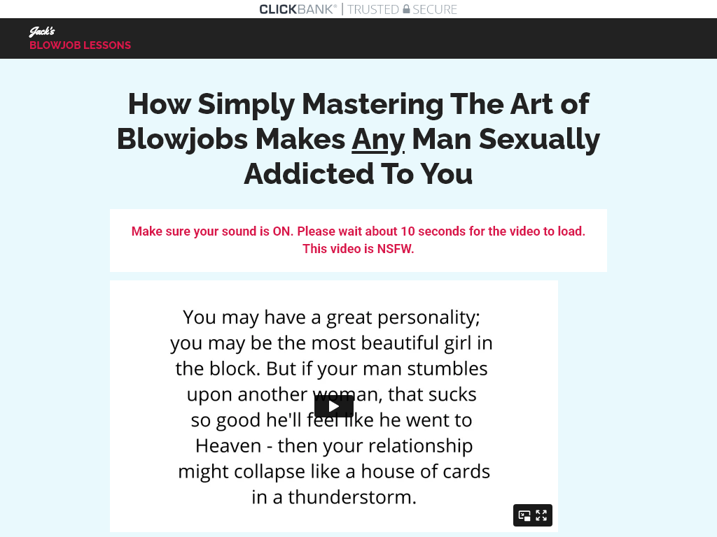 Jack's BJ Lessons Review