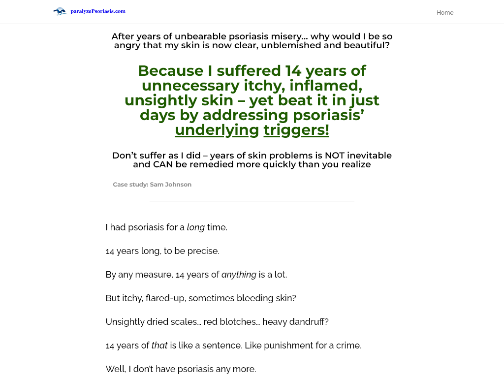 The Psoriasis Strategy Review