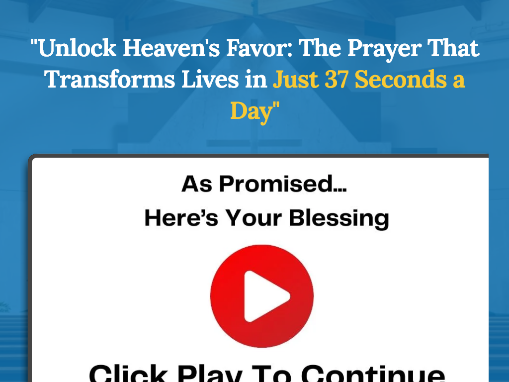 The Covenant Blessing Review