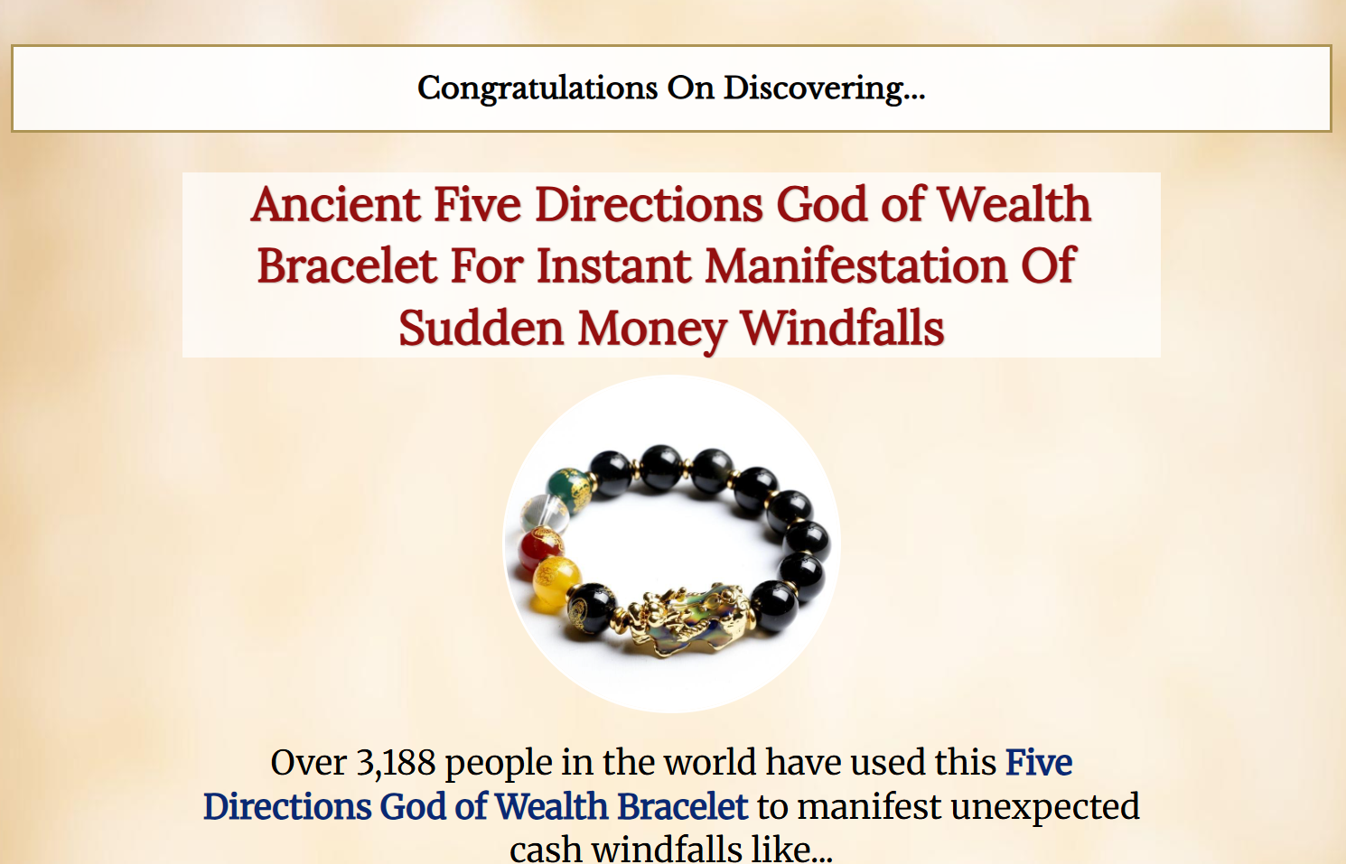 Money Bracelet Review